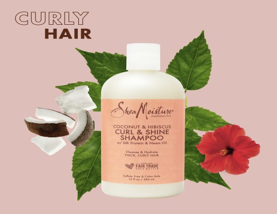 Sheamoisture Coconut And Hibiscus Curl And Shine Shampoo 13 Fl Oz Green Hill Traders 4560